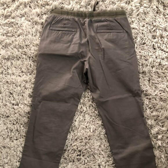 Khaki grey jogger pants - Picture 2 of 6